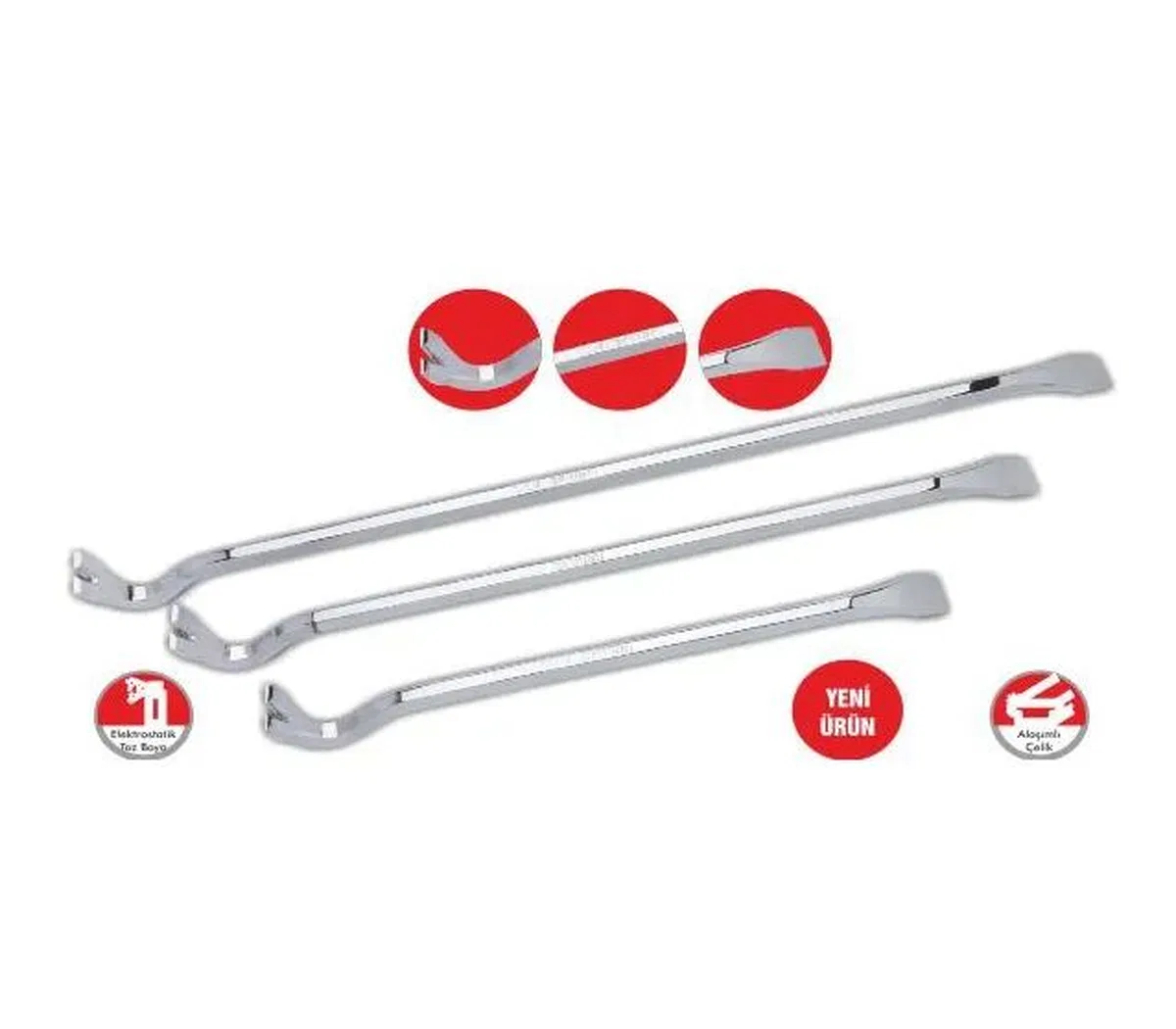 Sk045 Polisajlı Sökü Demiri 75cm, 1500 Gr