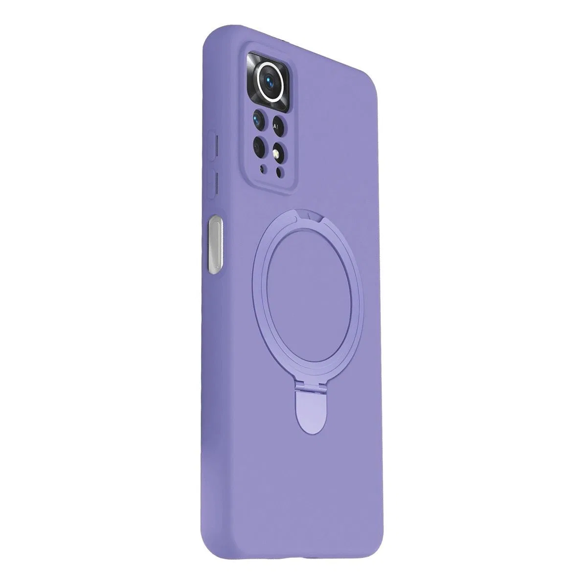 Xiaomi Redmi Note 12 Pro 4g Regal Magsafe Standlı Kapak - Lila görsel 3