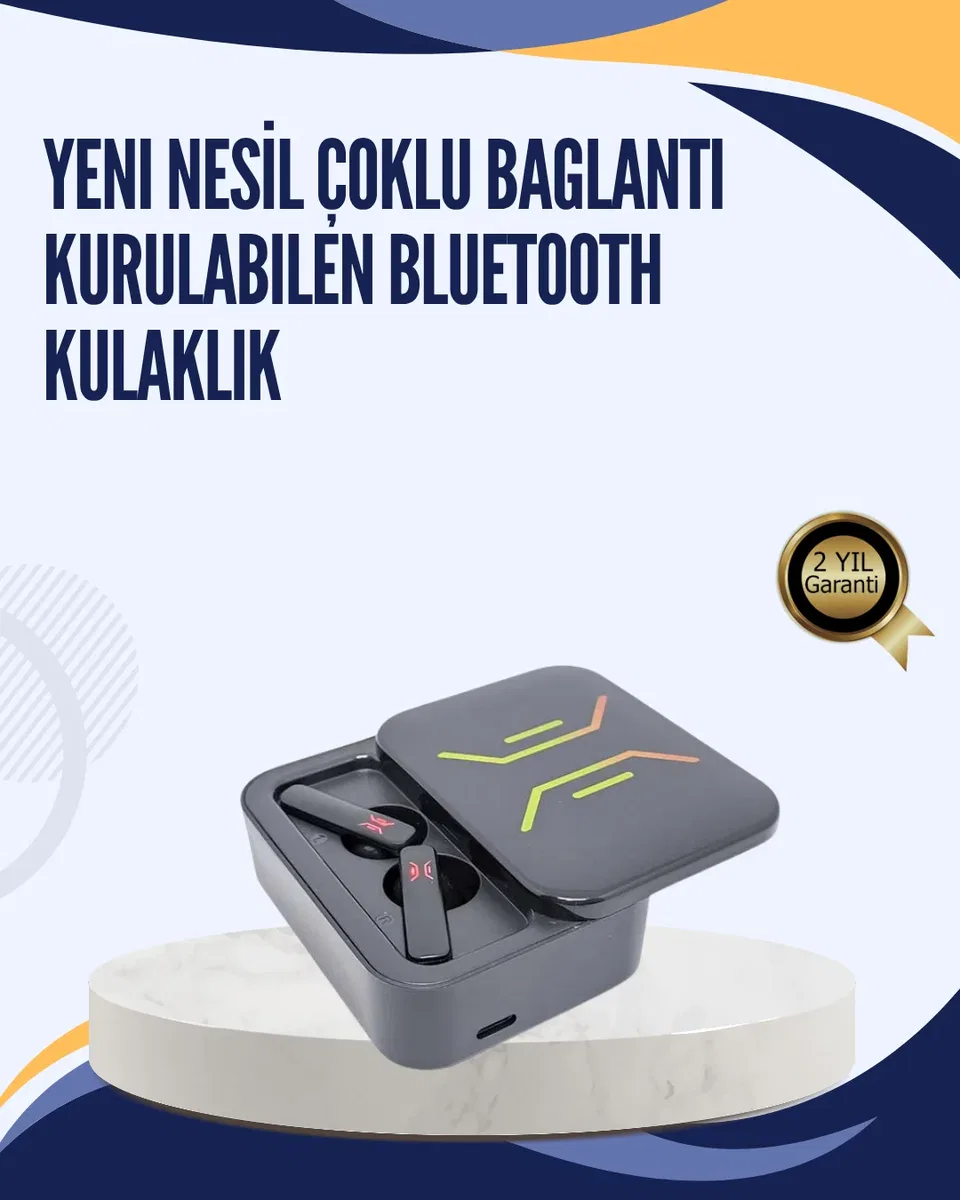 Bluetooth V5. 0 TWS Kulaklık – 3 Saat Kesintisiz Kullanım