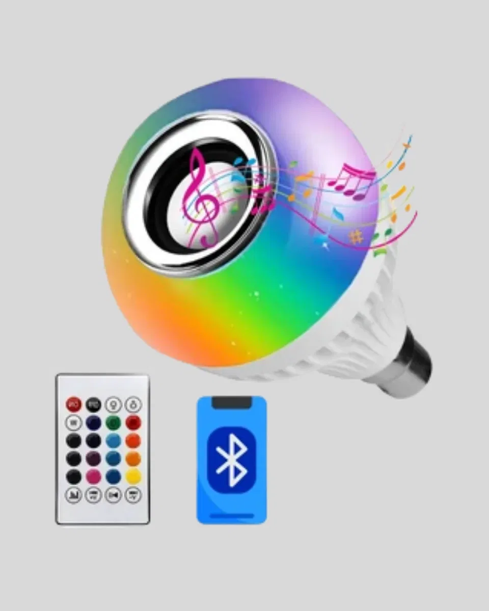 Bluetooth Bağlantılı RGB LED Ampul – Şık ve Fonksiyonel görsel 2