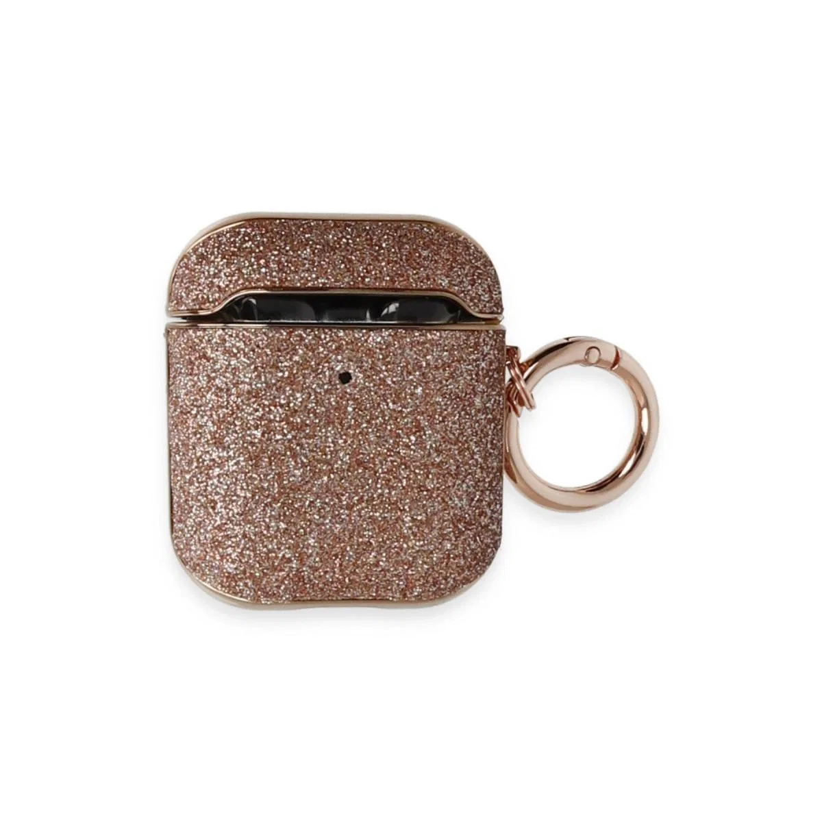 Apple Airpods 2 (2. nesil) Spell Simli Kılıf - Rose Gold görsel 2