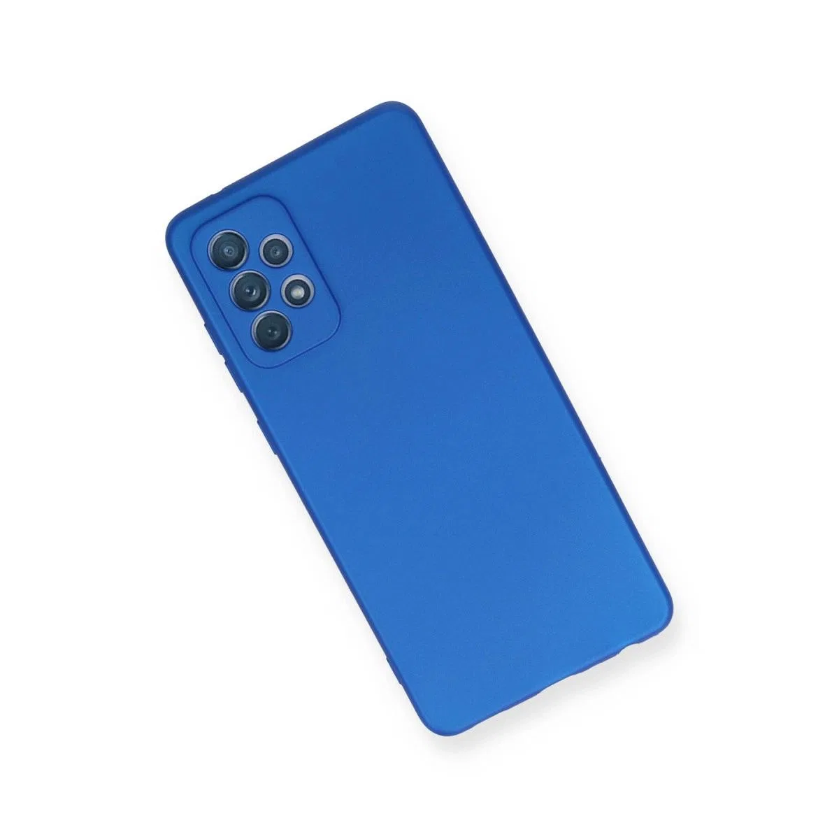 Samsung Galaxy A72 Kılıf First Silikon - Mavi görsel 3
