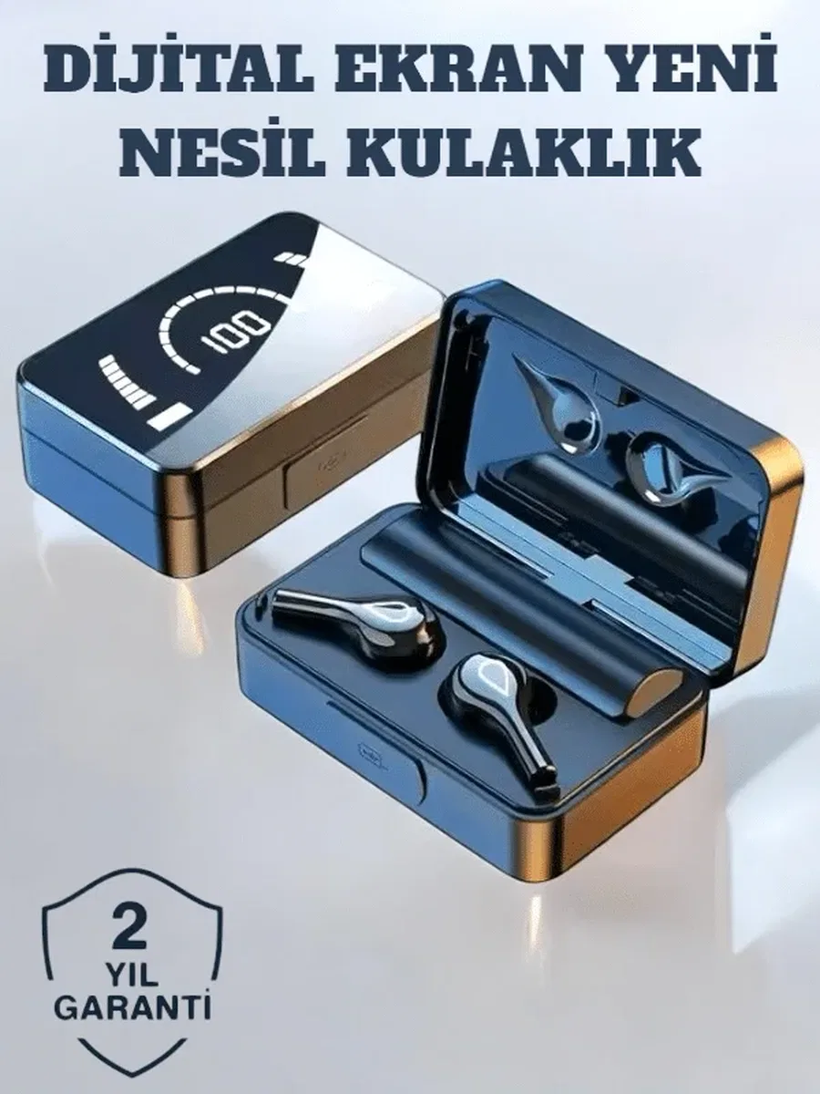 Aktif Gürültü Önleme (ANC) ve Suya Dayanıklı Kulaklık Android & iOS Uyumlu görsel 2