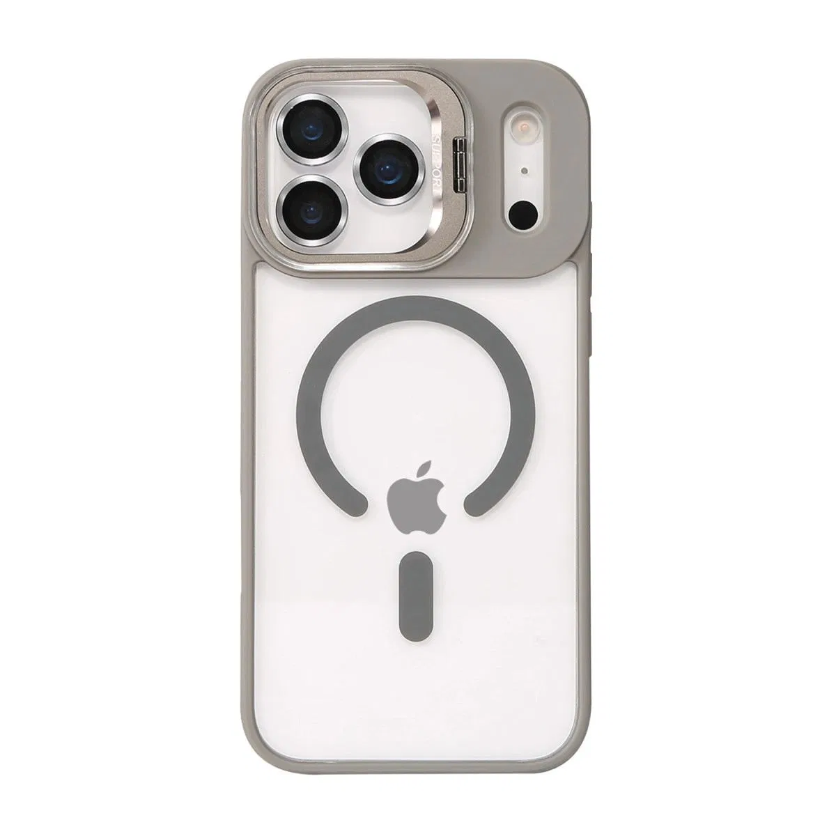 Joko Apple İphone 17 Pro Max Remim Lensli Magsafe Standlı Kapak - Titan Gri görsel 2