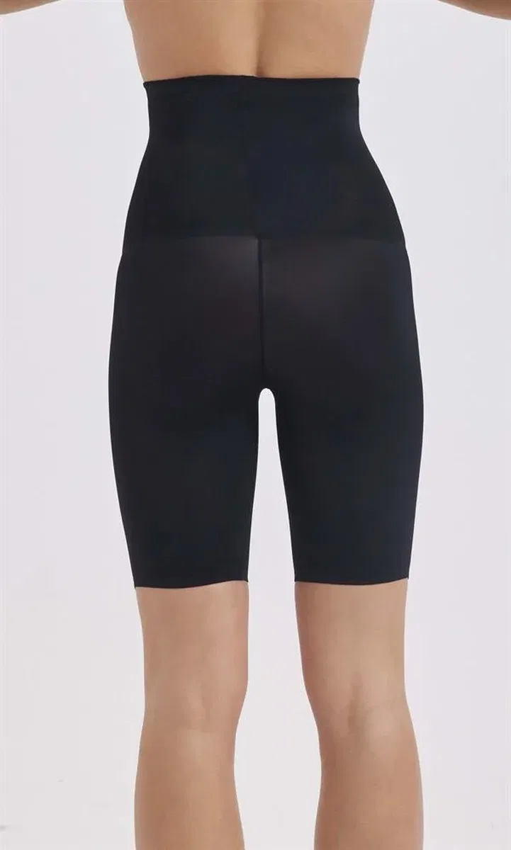 4007 Poliyad Lazer Kesim Göbek Toparlayıcı Short görsel 2