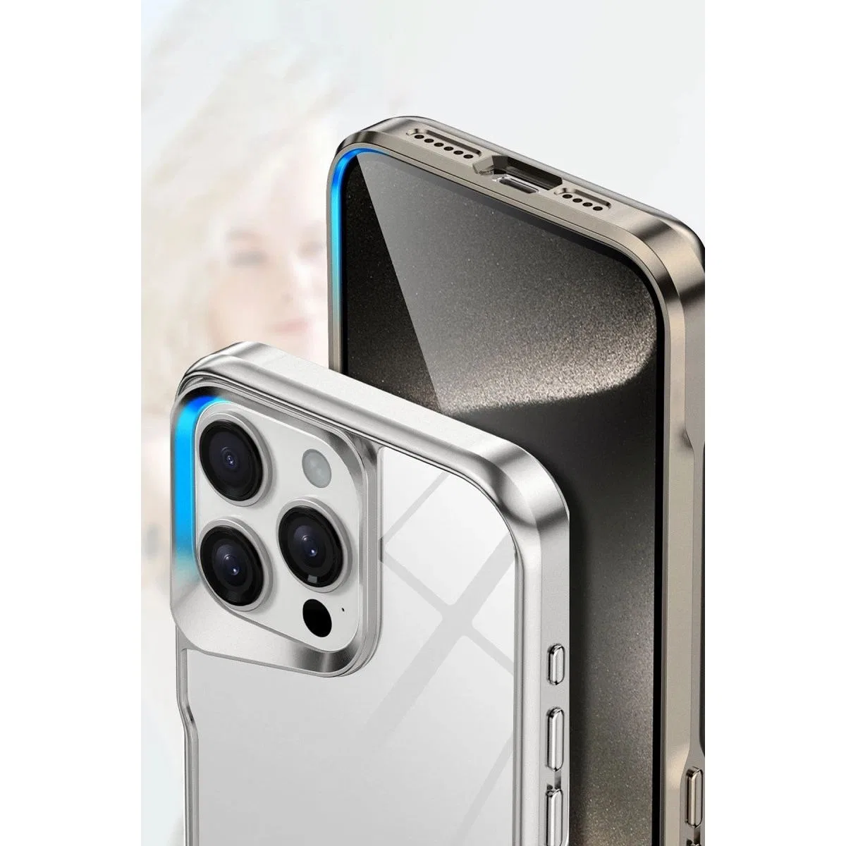 Joko Apple İphone 14 Pro Craft Kapak - Gümüş görsel 2