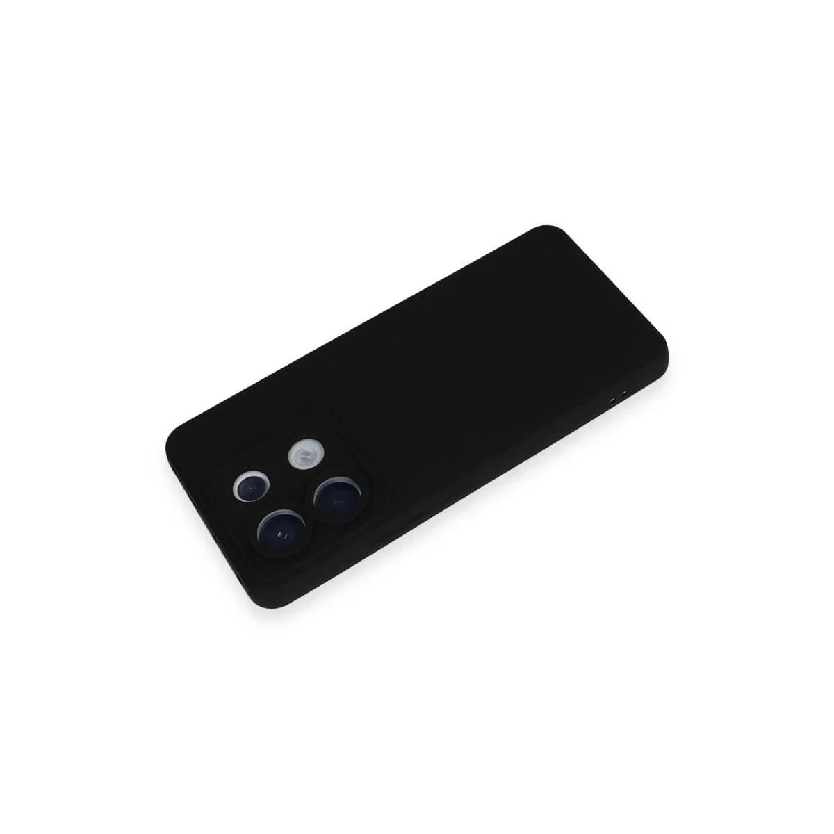 Xiaomi Redmi Note 13 Pro 5g Kılıf Nano İçi Kadife Silikon - Siyah görsel 3