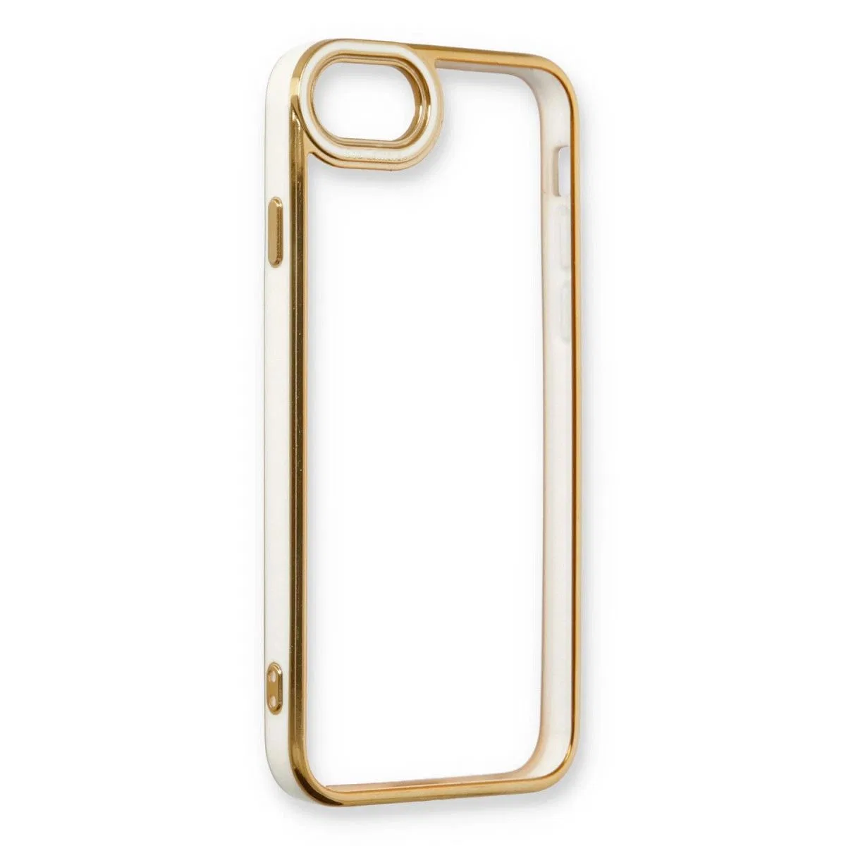 Apple İphone 6 Kılıf Liva Lens Silikon - Beyaz görsel 4