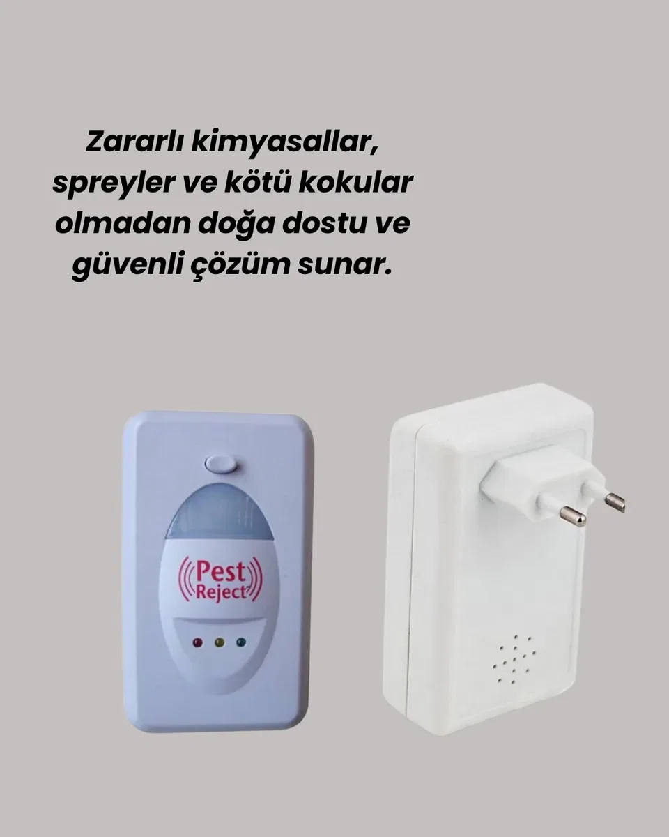 Kimyasal İçermeyen Evcil Hayvan Dostu Haşere Kovucu görsel 3