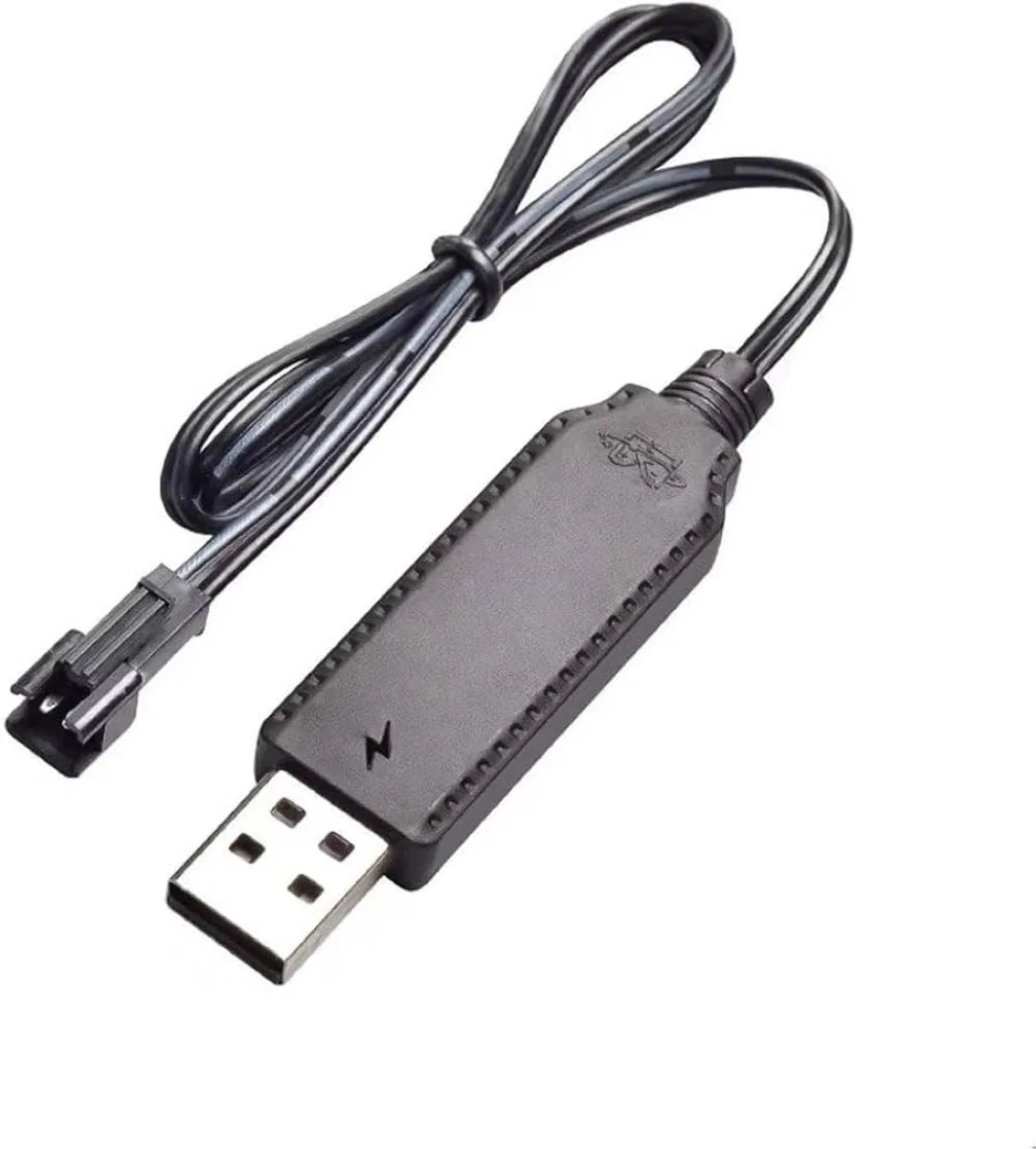 Sertec 3. 6v Nı-cd / Nı-mh Oyuncak Bataryası Usb Şarj Kablosu