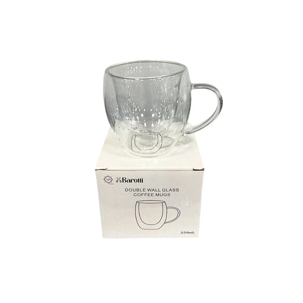 250 ml Cidarli Kulplu Bardak
