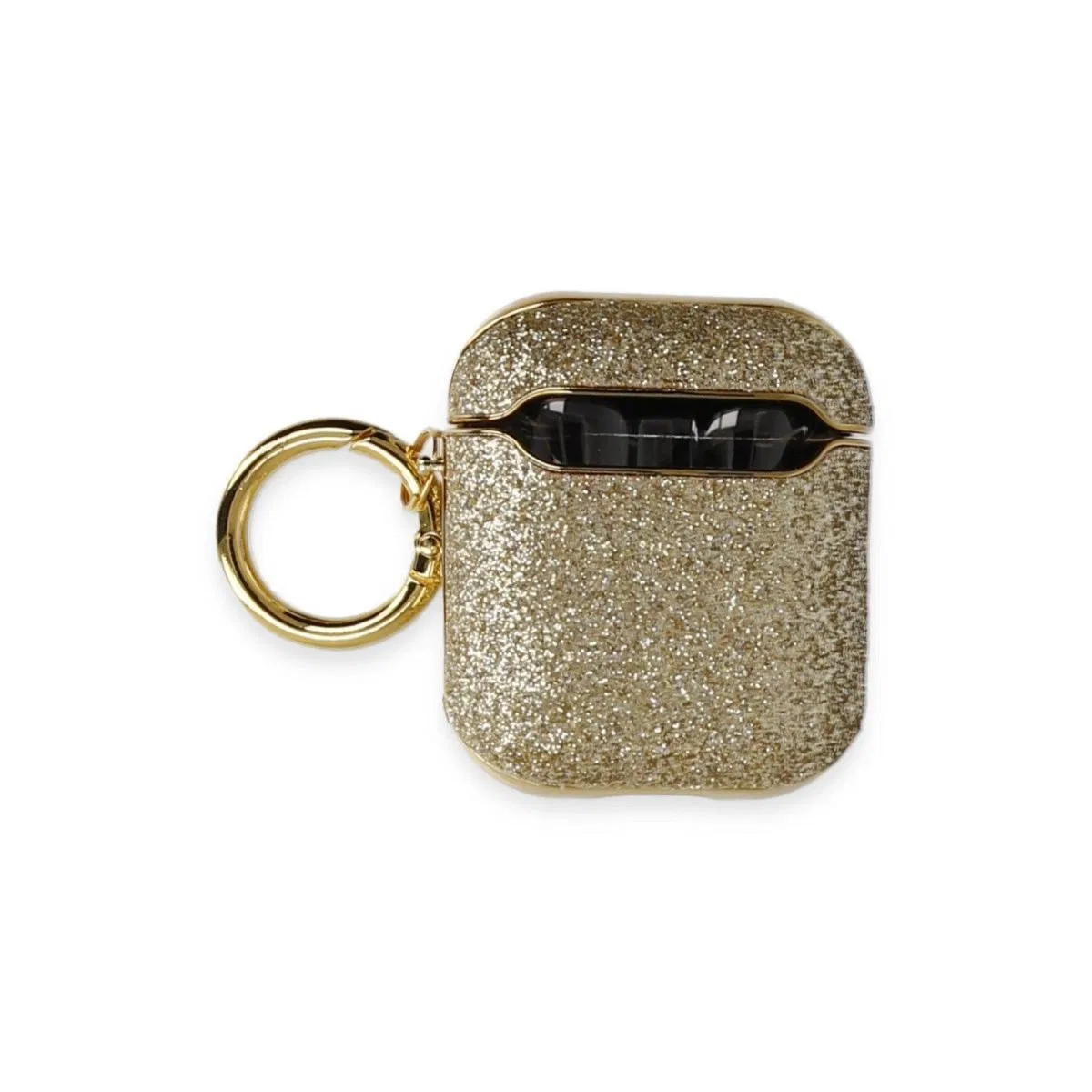 Apple Airpods 2 (2. nesil) Spell Simli Kılıf - Gold görsel 2