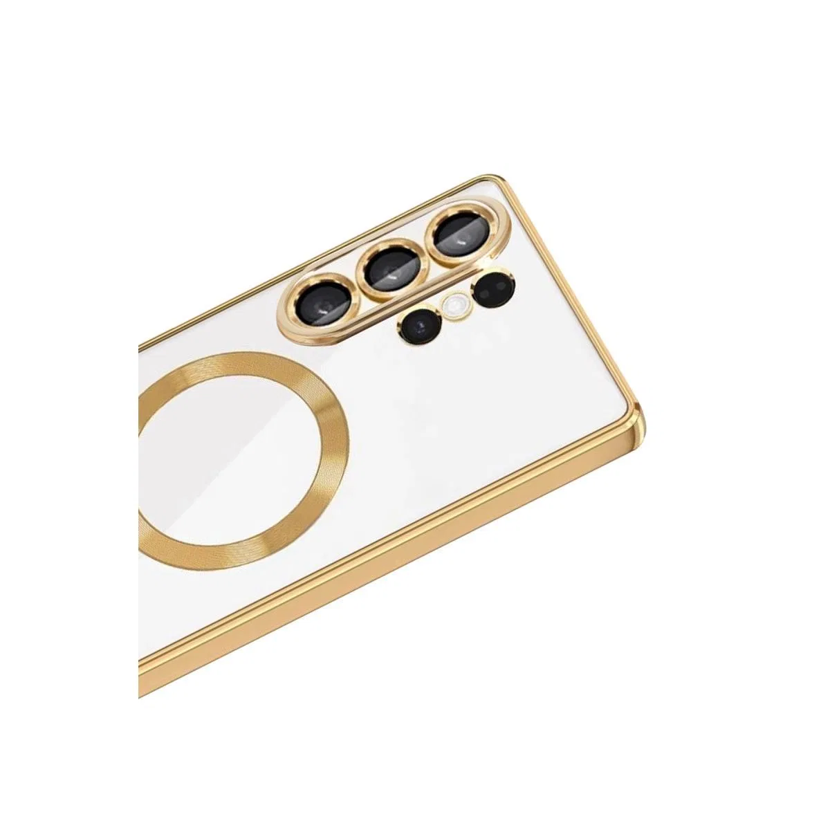 Samsung Galaxy S26 Ultra Kross Magneticsafe Kapak - Gold görsel 3