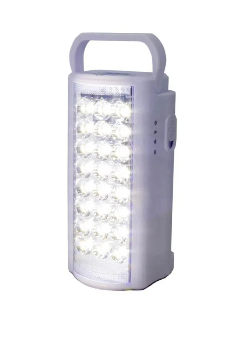 24 Büyük Ledli 80 Saat Yanan Powerbank Özellikli Akülü Led Işıldak görsel 5