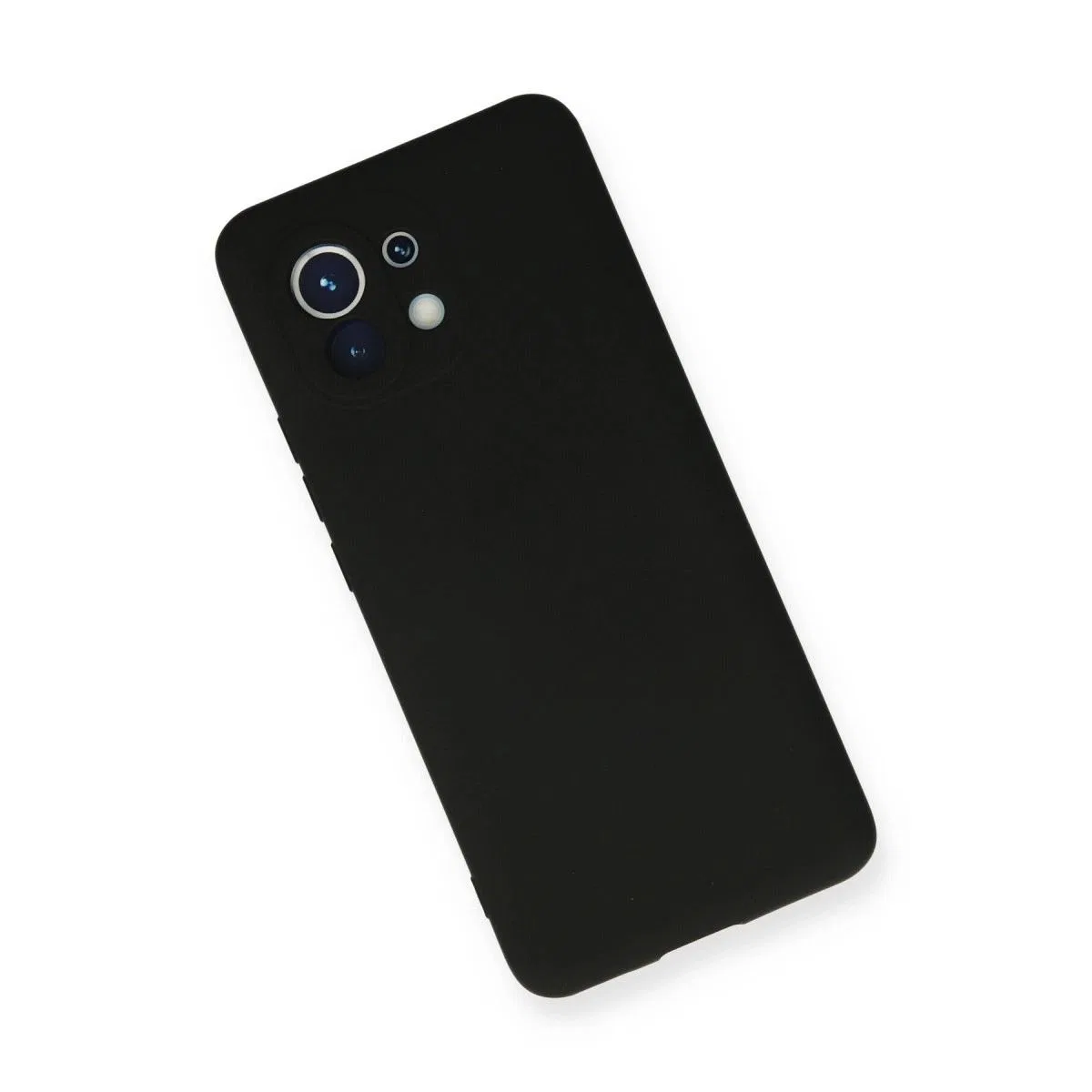 Xiaomi Mi 11 Kılıf Nano İçi Kadife Silikon - Siyah görsel 3
