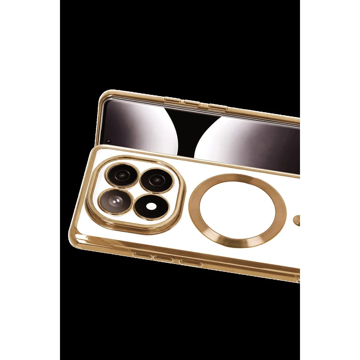 Xiaomi Redmi Note 15 4g Kross Magneticsafe Kapak - Gold görsel 2