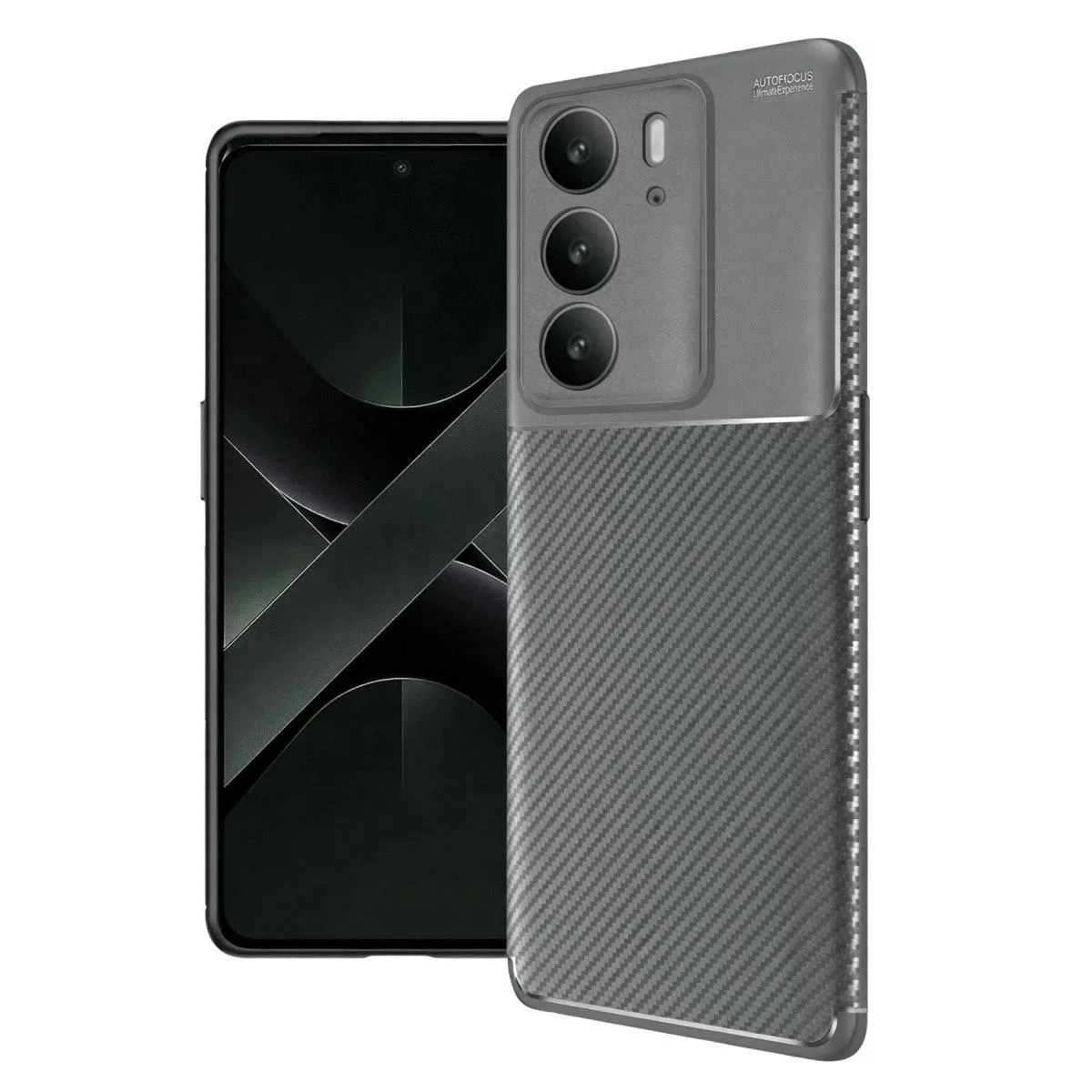 Realme C75 4g Auto Focus Karbon Kapak - Gri