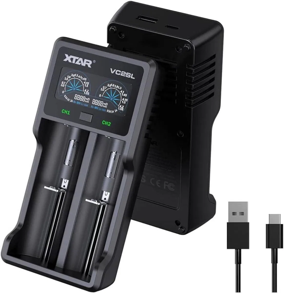 Xtar Vc2sl İkili Li-ion / Nı-cd / Nı-mh Pil Şarj Cihazı
