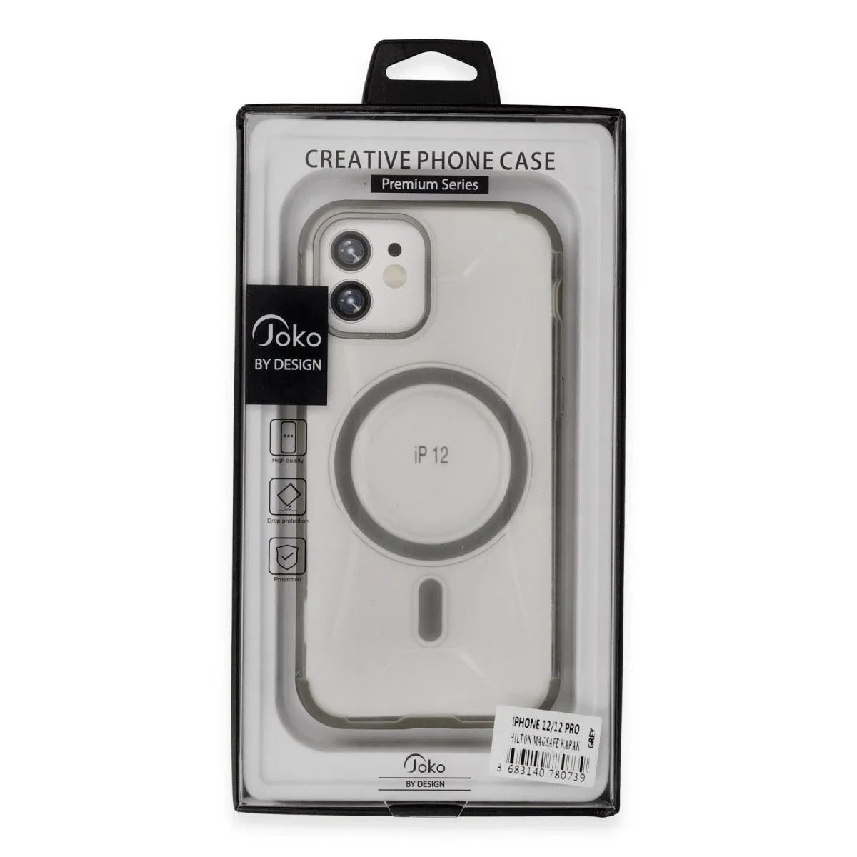 Joko Apple İphone 12 Hilton Magsafe Kapak - Siyah görsel 4