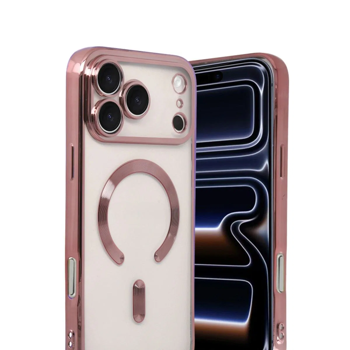 Apple İphone 17 Pro Kross Magneticsafe Kapak - Rose görsel 2