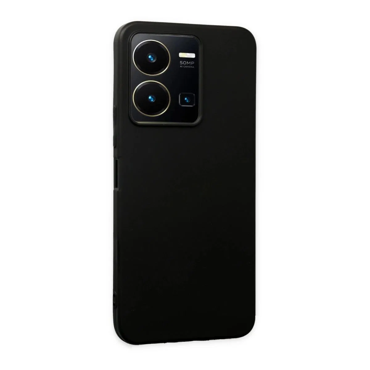 Vivo Y35 Kılıf First Silikon - Siyah görsel 2