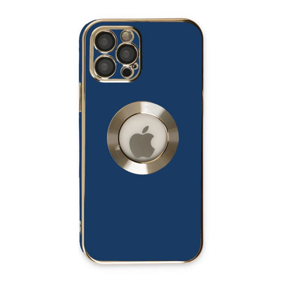 Apple İphone 12 Pro Kılıf Store Silikon - Mavi görsel 3