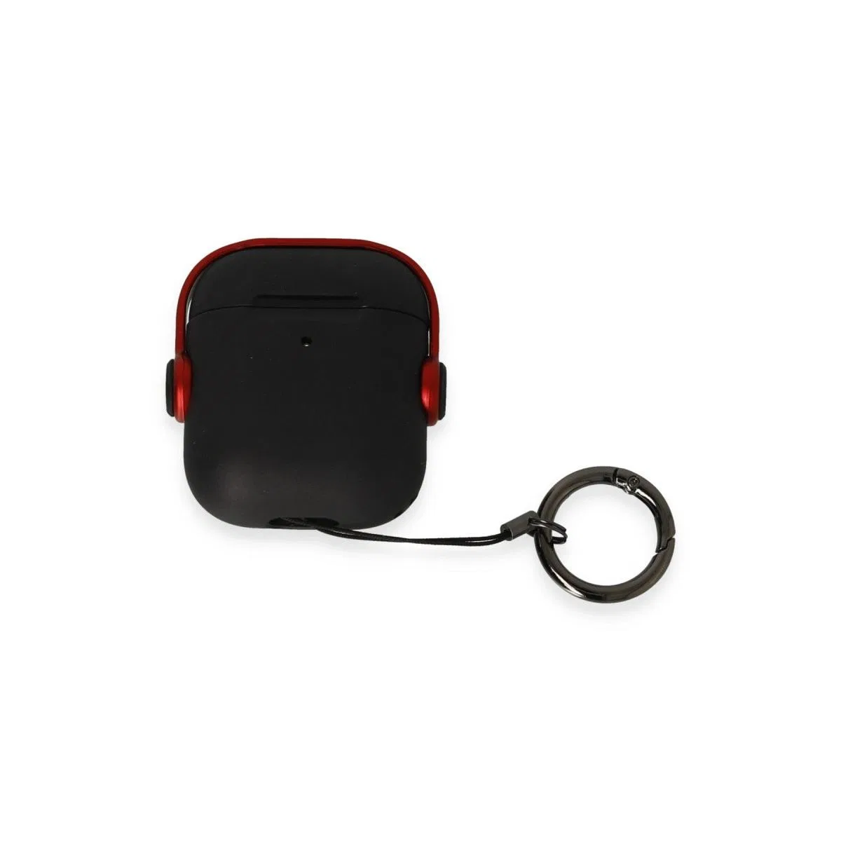 Apple Airpods 2 (2. nesil) Cool Kılıf - Siyah-kırmızı