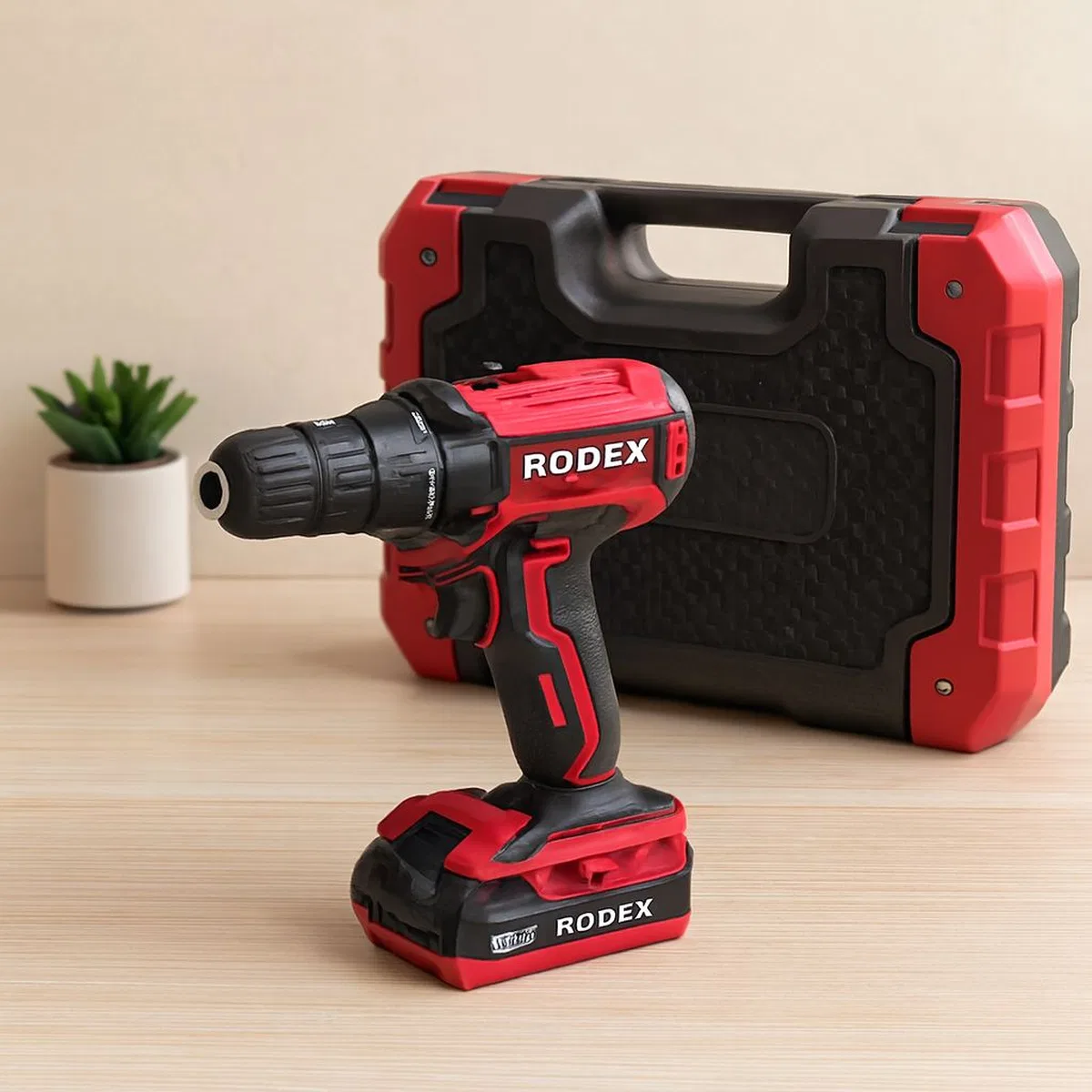Şarjlı Matkap 16. 8V Çift Bataryalı 19 Parça Uç 2 Kademe Hız