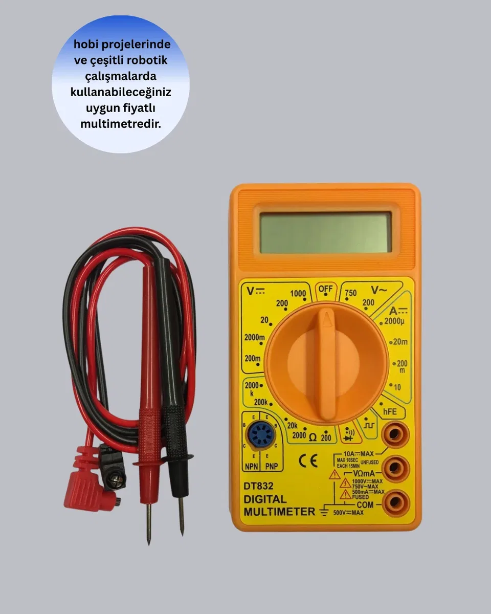 LCD Ekranlı Dijital Ölçü Aleti Ev ve Atölye Kullanımı Yeni Nesil görsel 4