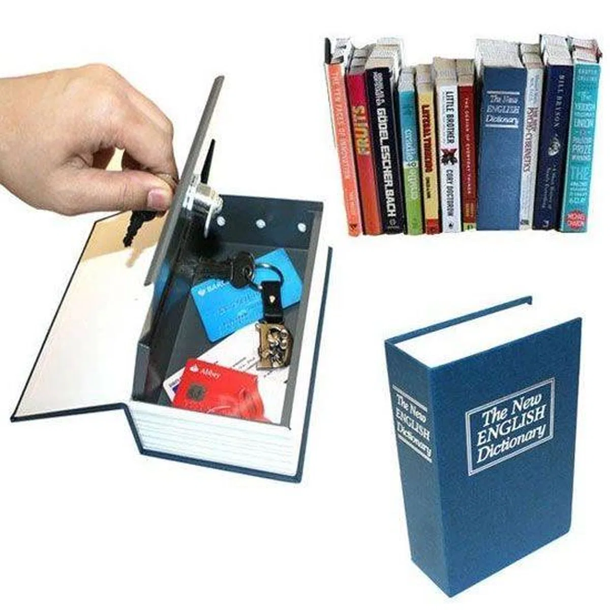 Kitap Görünümlü Gizli Kasa görsel 2