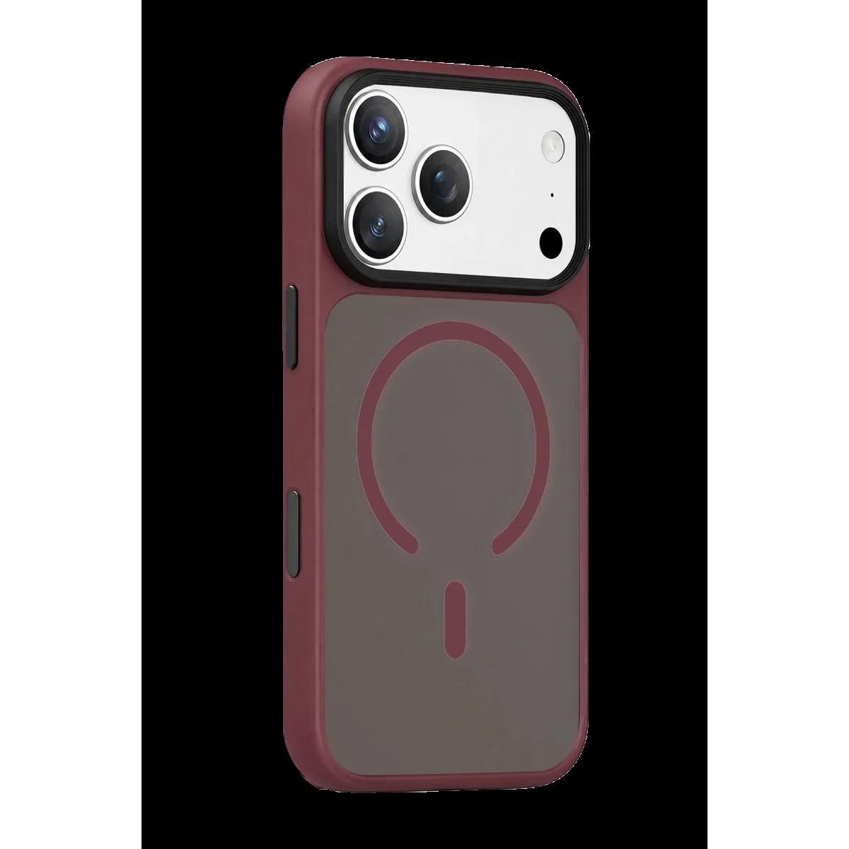 Joko Apple İphone 18 Pro Max Megane Magsafe Kapak - Bordo görsel 2