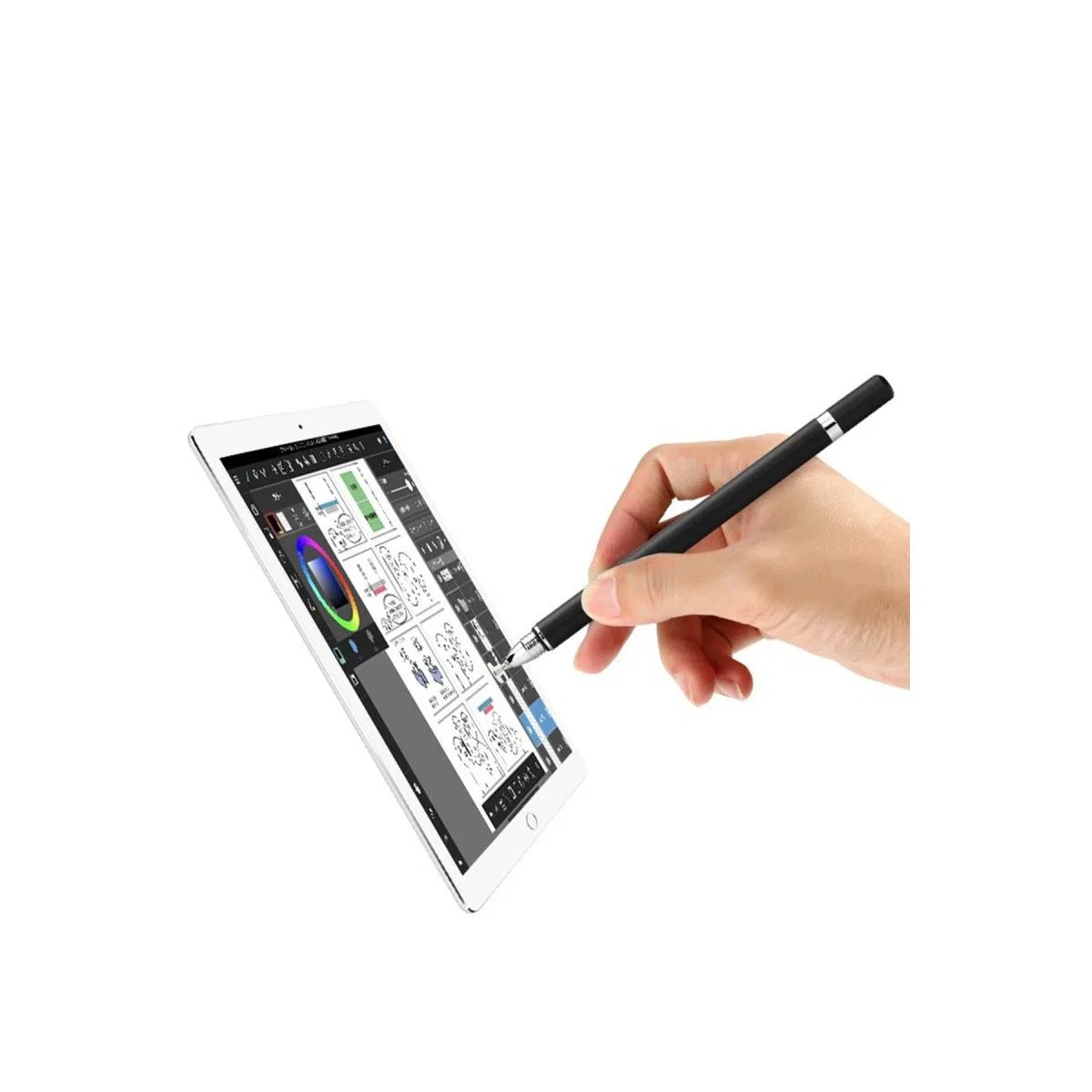 Dokunmatik Stylus Kalem Pen 110 - Beyaz görsel 4