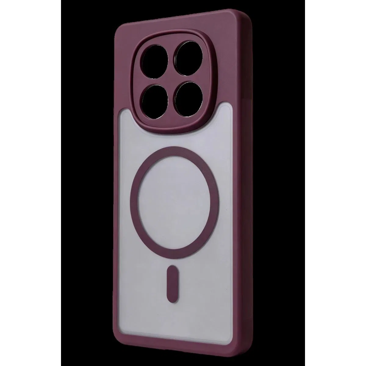 Xiaomi Redmi Note 15 Pro 4g Loji Magsafe Kapak - Bordo