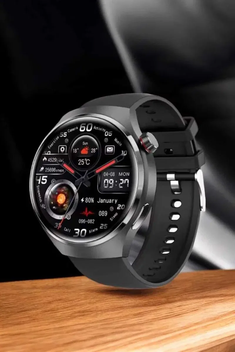 Akıllı Saat Nabız Sensörlü Bildirim Görebilen Spor Modları GPS Takibi Yeni Nesil görsel 4