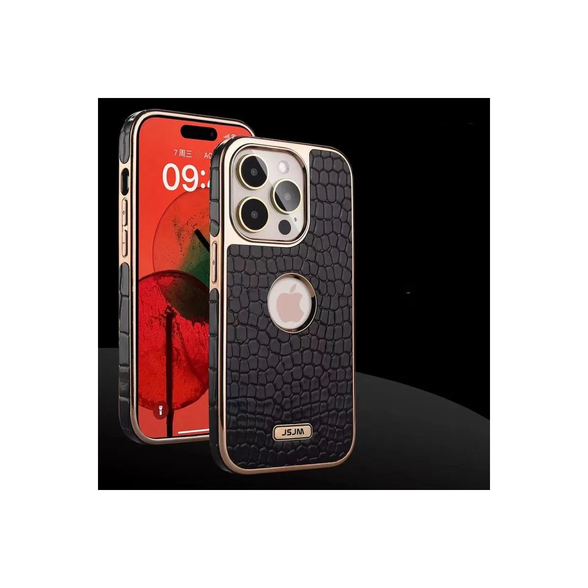 Newface Apple İphone 13 Pro Max Kılıf Snake Kapak - Siyah görsel 4