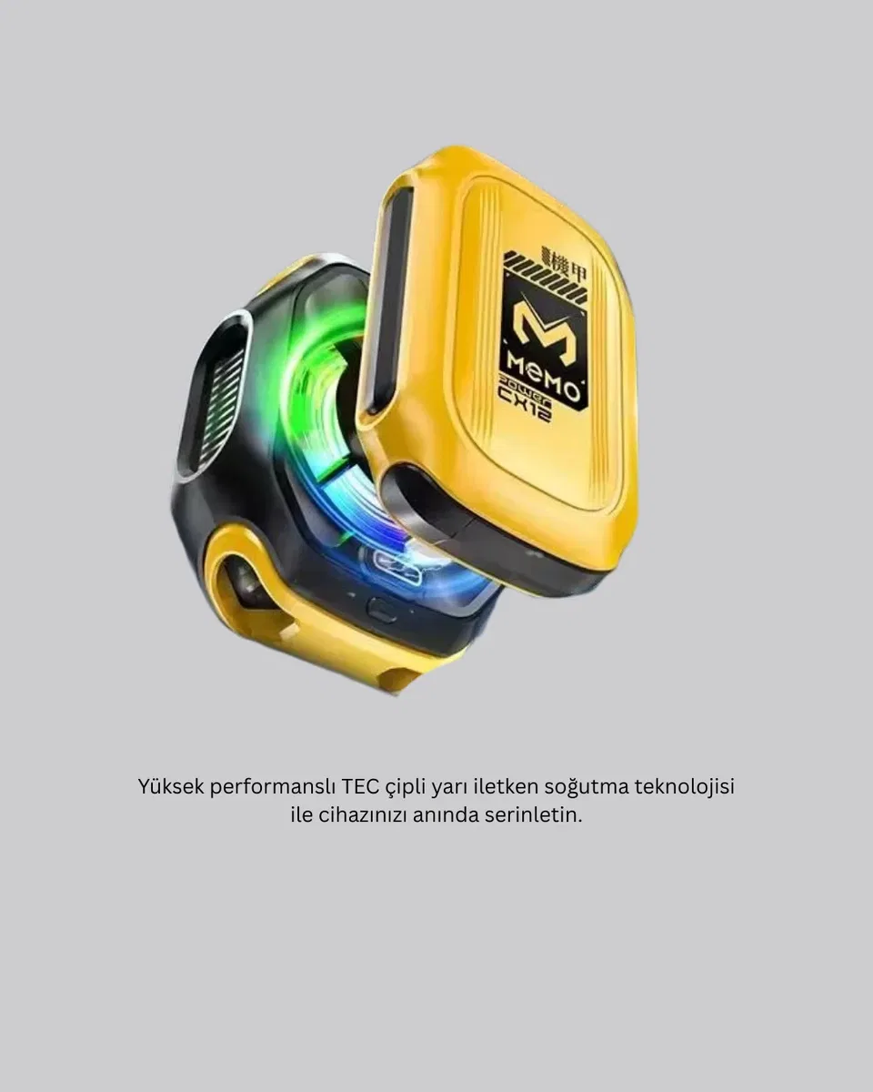 Yarı İletken Çipli RGB Işıklı Telefon Soğutucu görsel 2