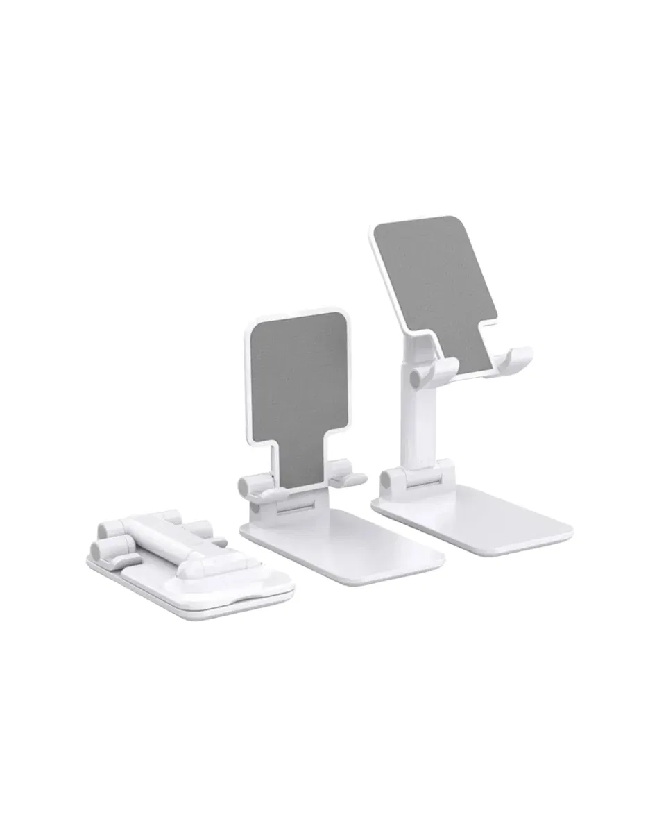 Minimal Tasarımlı Masaüstü Telefon Standı Beyaz görsel 3