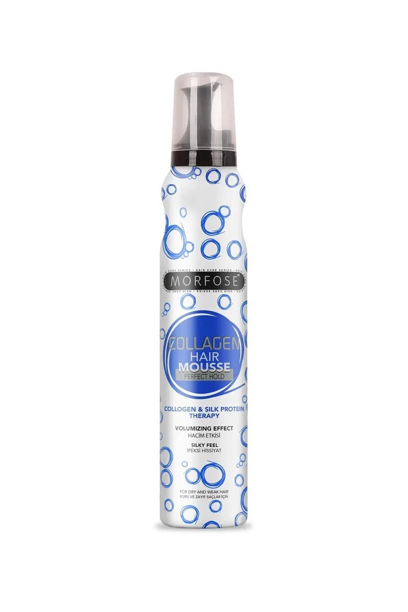 Kolajen Saç Köpük 200 ML - Besleyici Parlak Görünüm - mrfs