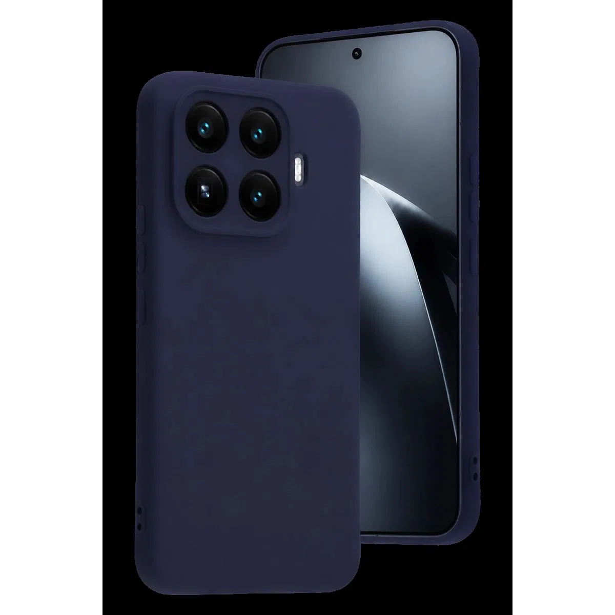 Xiaomi Mi 17t Pro Nano İçi Kadife Silikon - Lacivert