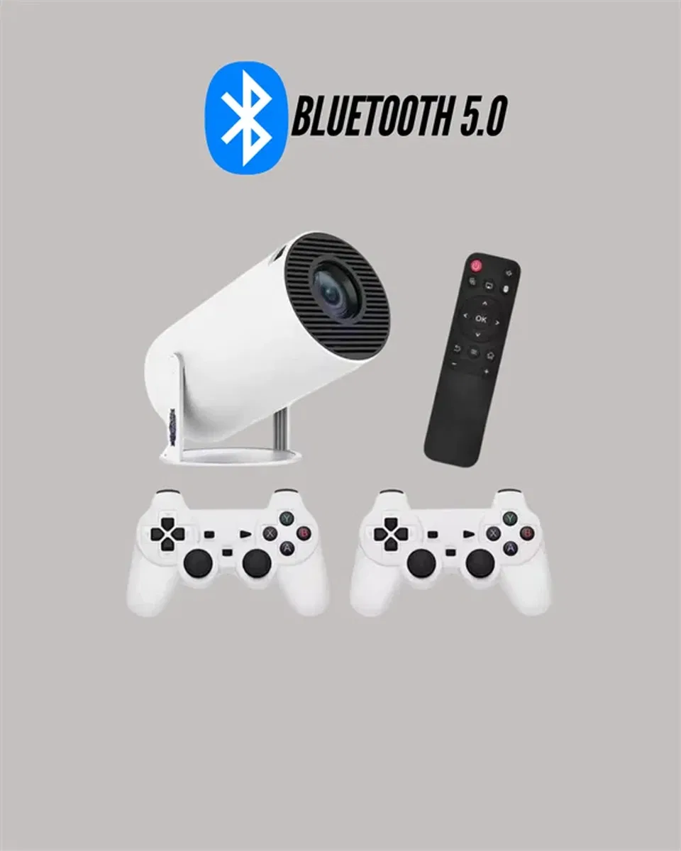 Kablosuz 4K Projeksiyon – Wi‑Fi 6 & Bluetooth 5. 0 ile Oyun ve Uygulama Merkezli Yeni Nesil görsel 4