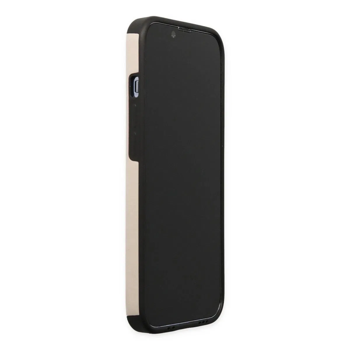 Apple İphone 13 Pro Kılıf Mega Standlı Silikon - Gold görsel 6