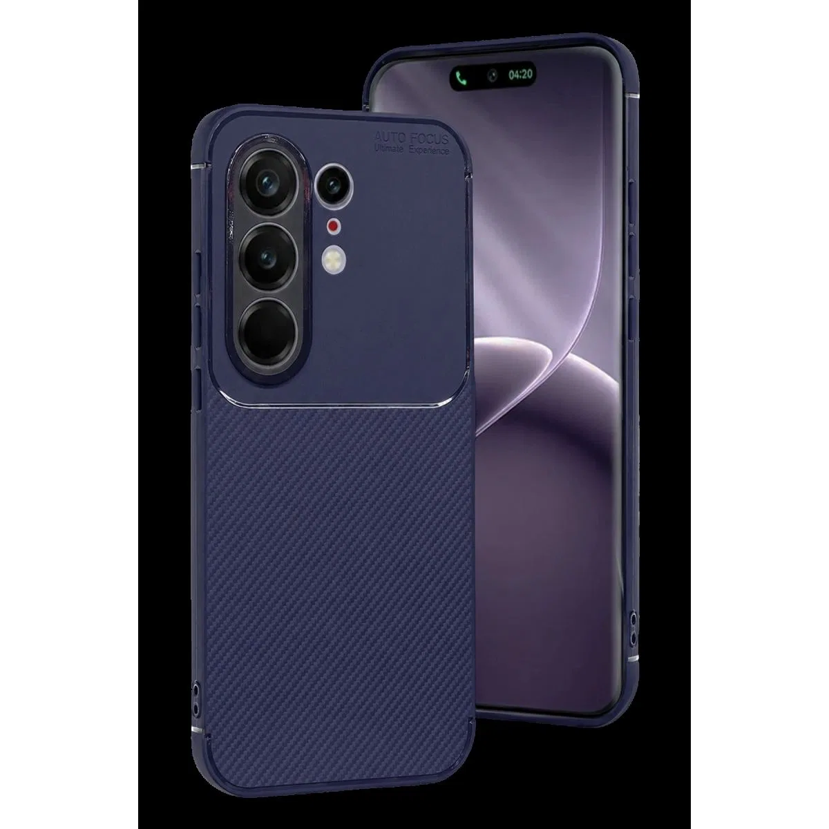 Tecno Camon 50 Pro 5g Auto Focus Karbon Kapak - Lacivert