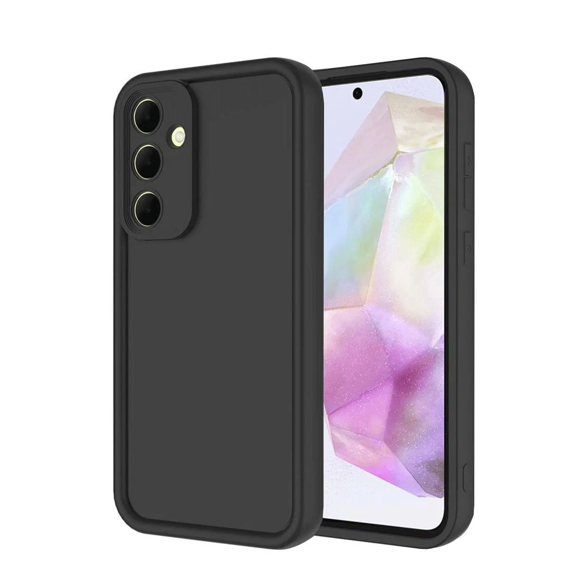 Samsung Galaxy A56 Kılıf Viera Silikon - Siyah