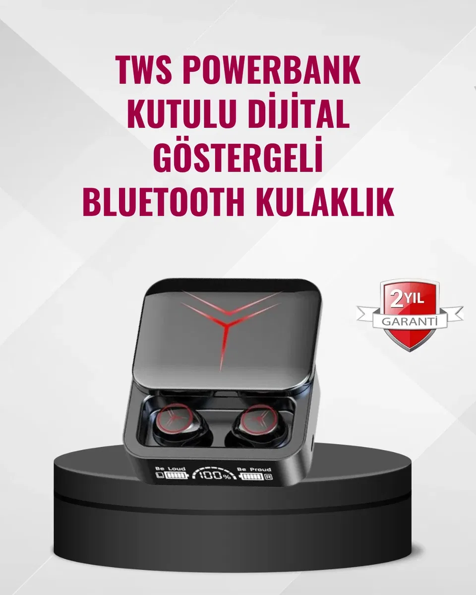 Bluetooth 5. 3 Kablosuz Kulaklık – Dokunmatik Kontrol ve IPX6 Su Geçirmezlik