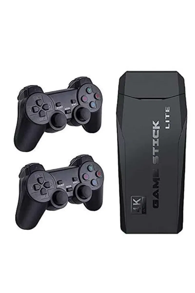 Game Stick El Atarisi 2. 4g Kablosuz Çift Kol Oyunlar 4k Game Stick 3500 Oyunlu Atari Uyumlu görsel 3