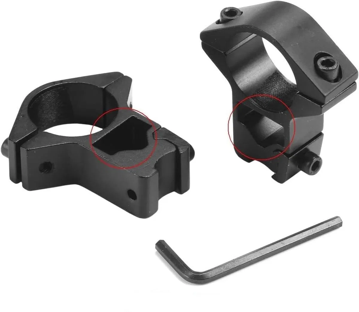 25. 4mm Dürbün İçin 11mm Yüksek Havalı / Av Ayağı görsel 4