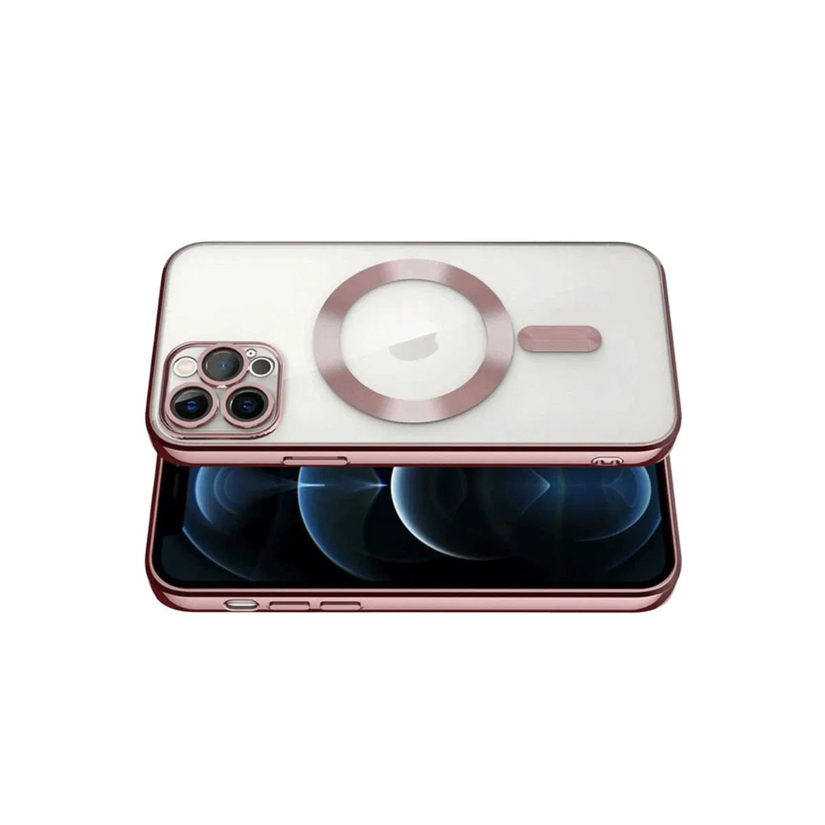 Apple İphone 13 Pro Kılıf Kross Magneticsafe Kapak - Rose görsel 2