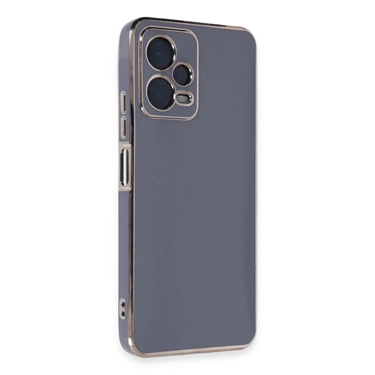 Xiaomi Redmi Note 12 Pro Plus Kılıf Volet Silikon - Mavi görsel 2
