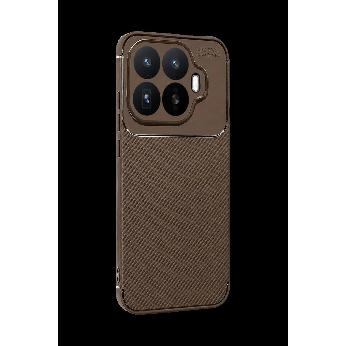 Xiaomi Mi 17t Auto Focus Karbon Kapak - Kahverengi görsel 2