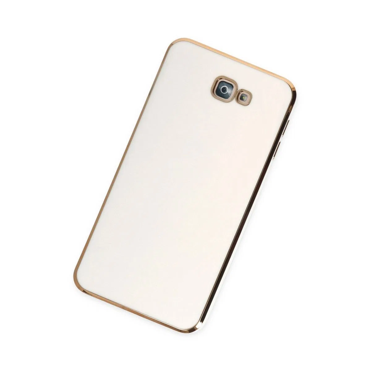 Samsung Galaxy J7 Prime Kılıf Volet Silikon - Beyaz görsel 3